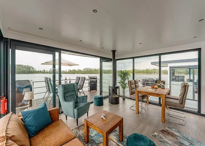 Hotel en barco Havel Houseboat Serenity Zehdenick